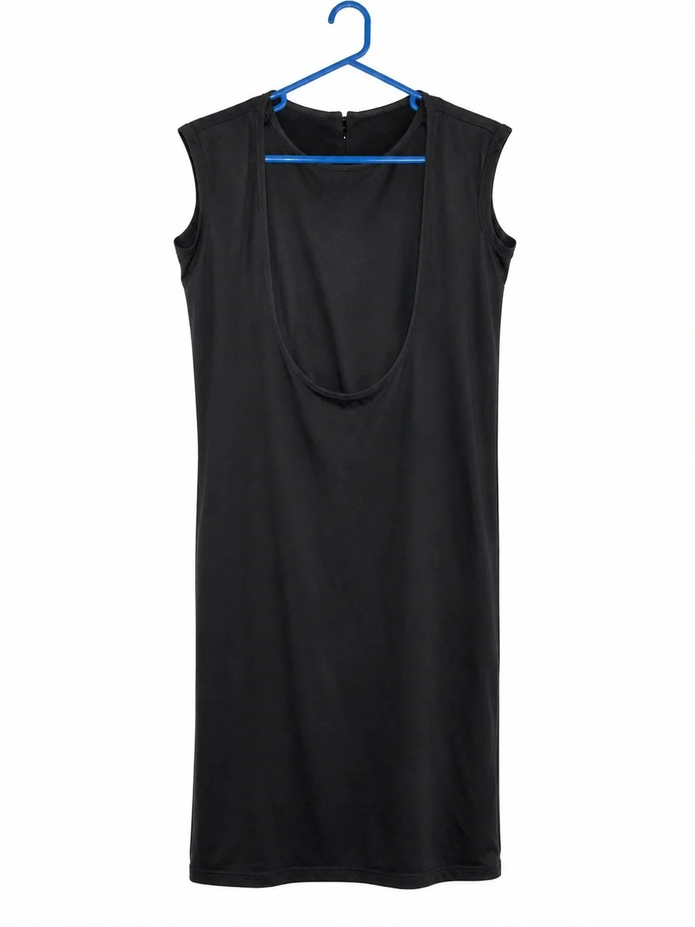 Commense Black Sleeveless Midi Bodycon Dress - Picture 3 of 4